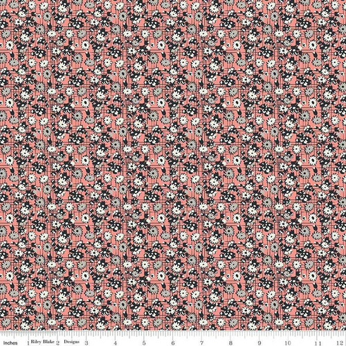 Abbie Garden Floral Coral