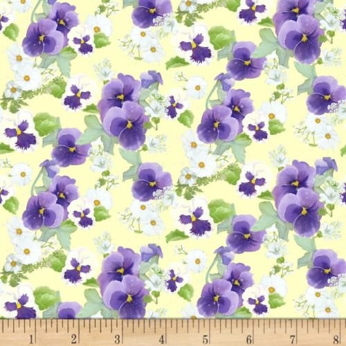 Hoppy Easter Pansy Flowers