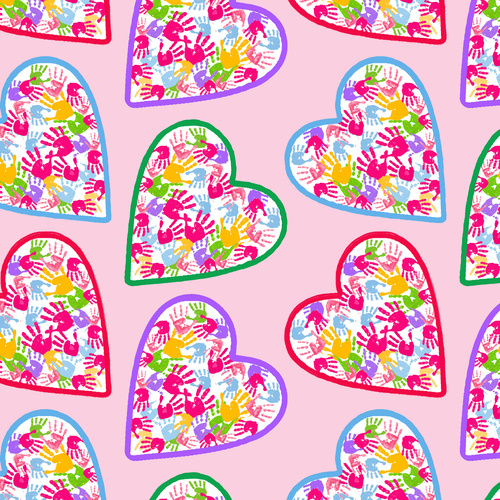 Emelia's Dream Hearts Multi Pink