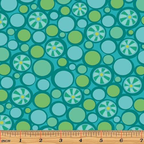 Free Motion Fantasy Pebbles Teal