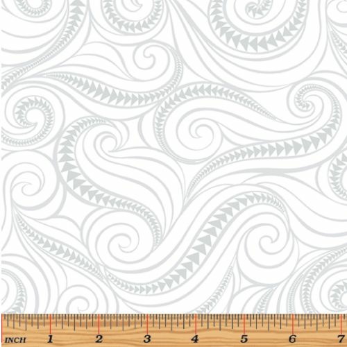 Free Motion Fantasy Flying Geese White