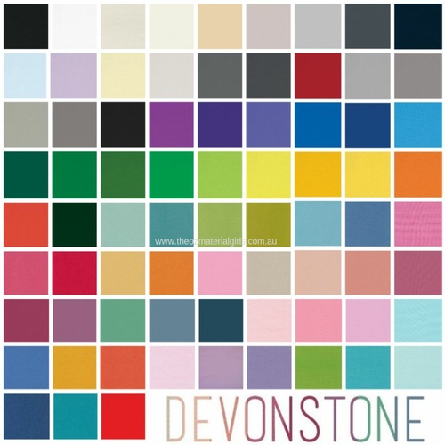 Devonstone Solids FQ Bundle - 75 Colours