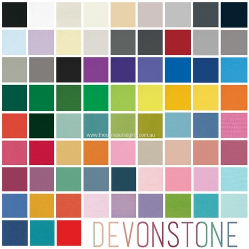 Devonstone Solids 1m Bundle - 80 Colours