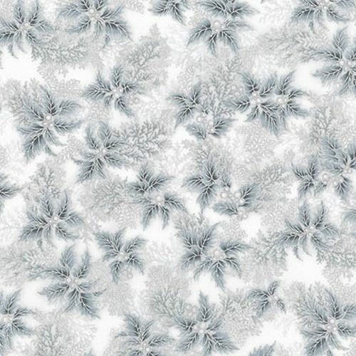 Holiday Flourish Mistletoe Silver