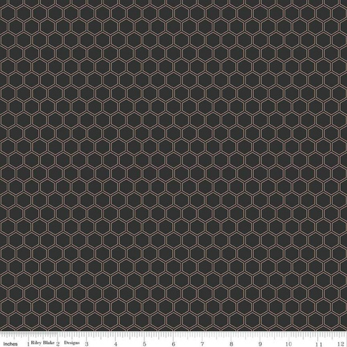 Bliss Honeycomb Black Rose Sparkle