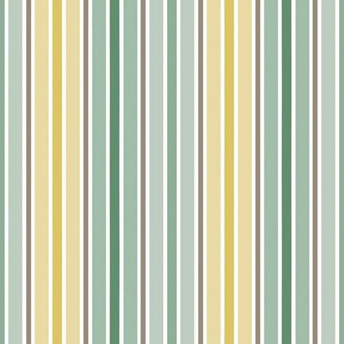 Valencia Stripe Green Per Metre