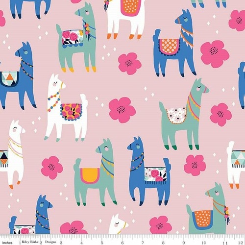 Novelty Llamas Pink