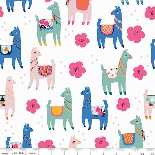Novelty Llamas White