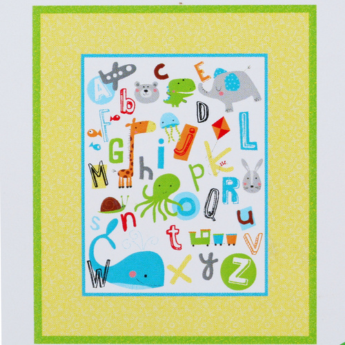 Nursery Alphabet Quilt Kit