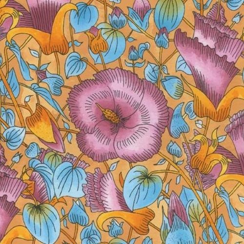 Aboriginal Desert Rose Orange