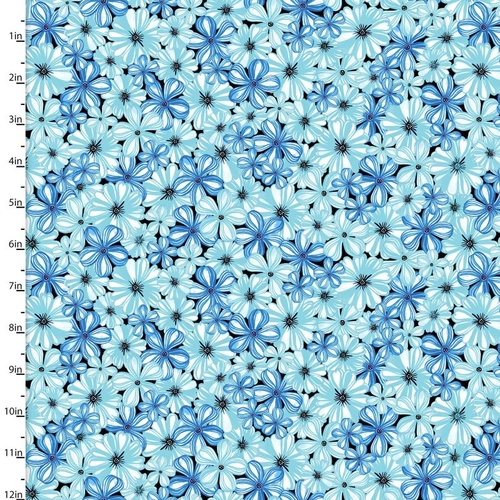 Magic Garden Floral Blue