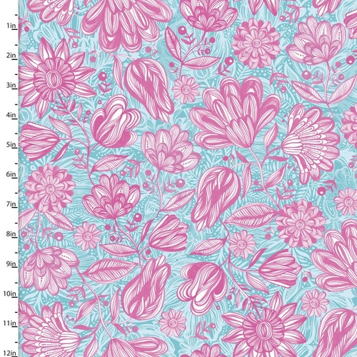 Magic Garden Floral Pink