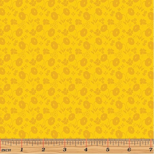 Sew Excited Fun Floral Turquoise