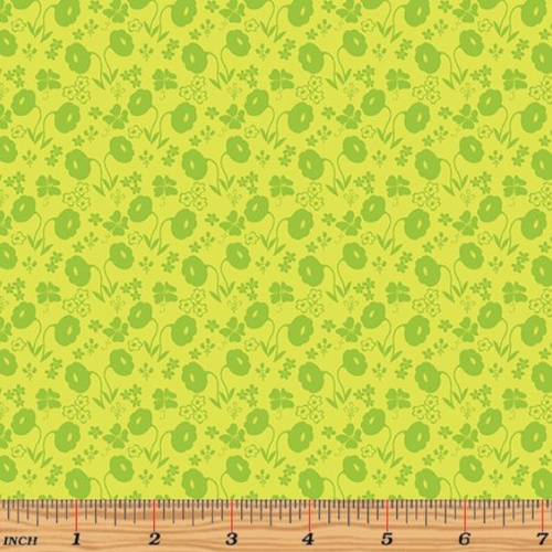 Sew Excited Fun Floral Green