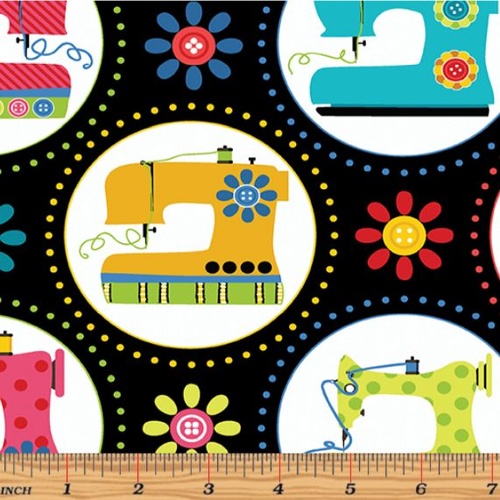 Sew Excited Sewing Machines Black
