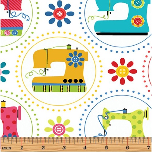 Sew Excited Sewing Machines White