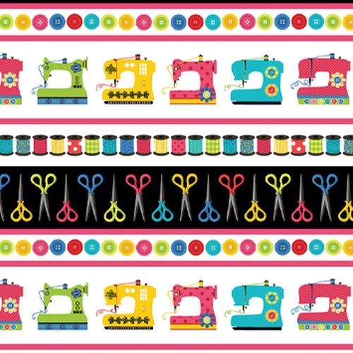 Sew Excited Sewing Stripe