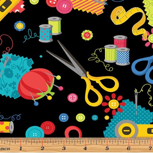 Sew Excited Notions Black