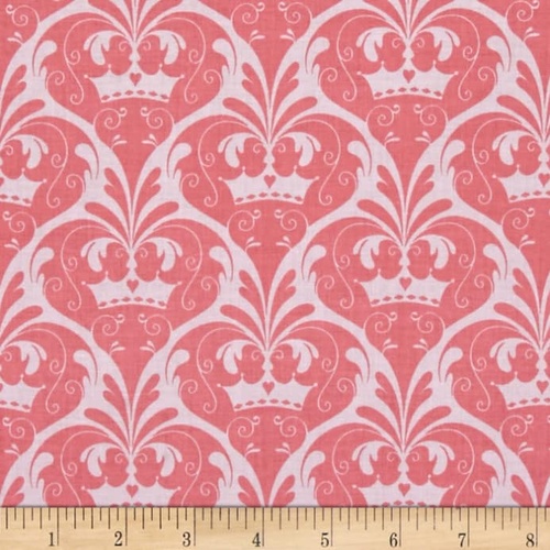 Dream and a Wish Crown Damask Pink