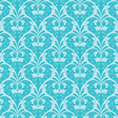 Dream and a Wish Crown Damask Blue