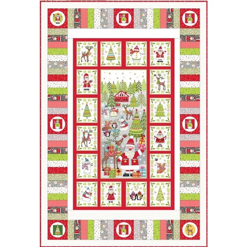 Festive Christmas Tree Quilt Kit