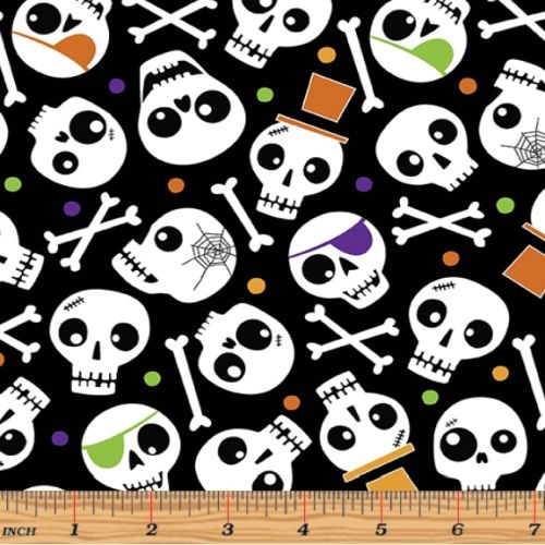 Faboolous Fun Spooky Skulls