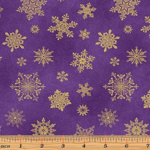 Cat-I-tude Christmas Snowflake Purple