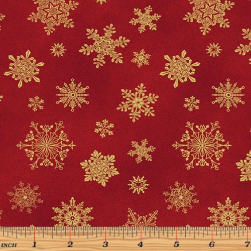 Cat-I-tude Christmas Snowflake Red
