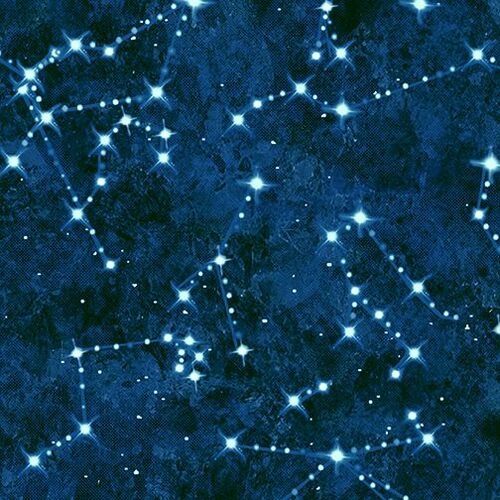 Space Odyssey Constellations Blue