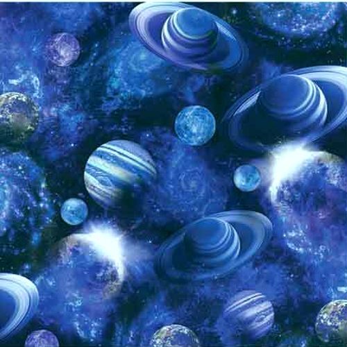 Space Odyssey Universe Blue