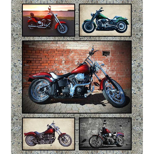 Motorbike Block Panel
