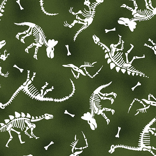 Dino Glow Skeletons Green