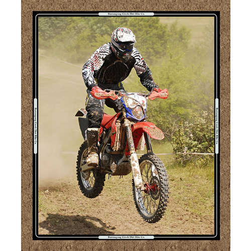 Dirt Bikes Portrait Panel