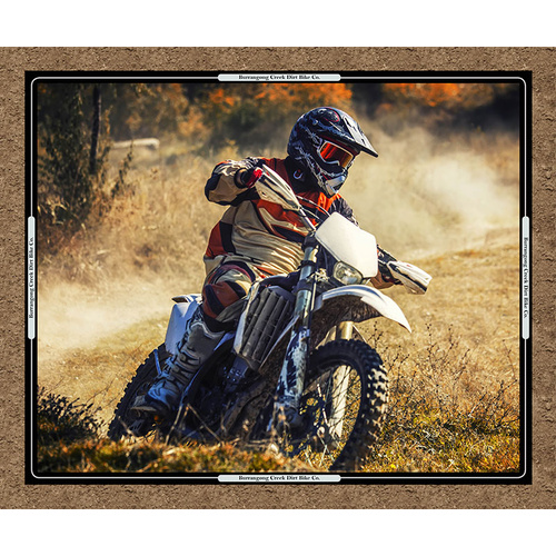 Dirt Bikes Landscape Panel
