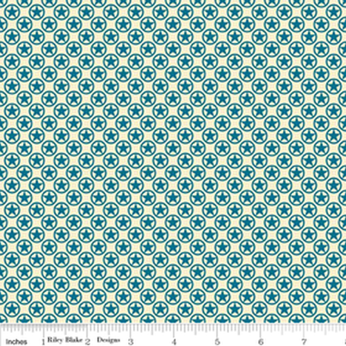 Remnant - Sasparilla Bullseye Stars 53cm
