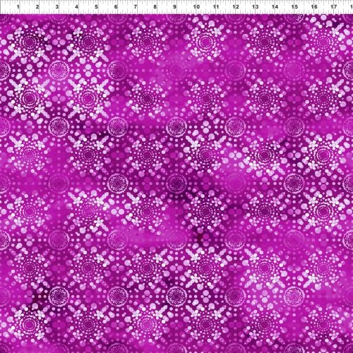 Dreamscapes II Dot Burst Fuchsia