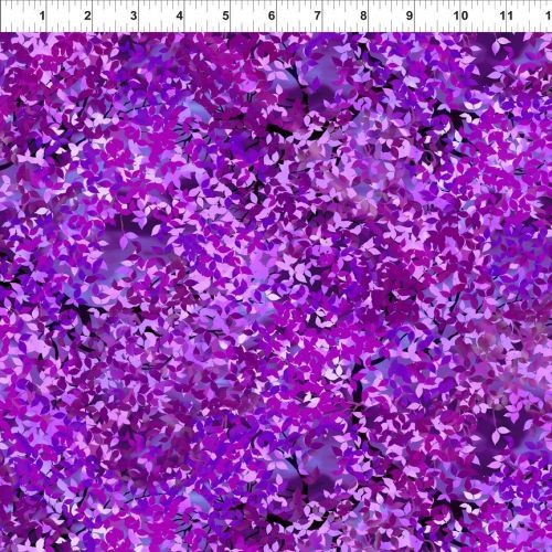 Dreamscapes II Leaves Purple