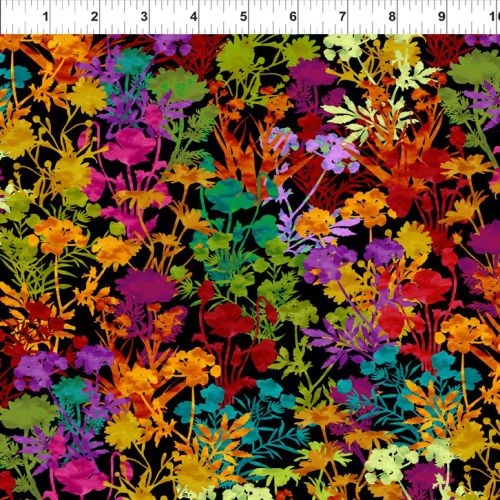 Dreamscapes II Floral Black