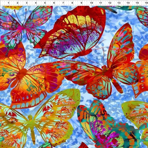 Dreamscapes II Butterfly Blue