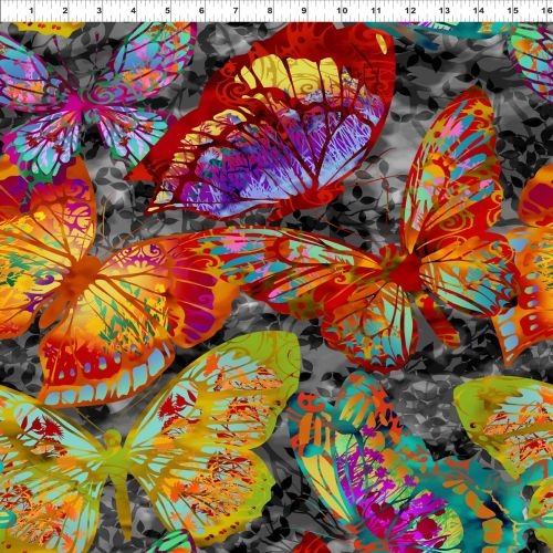 Dreamscapes II Butterfly Black