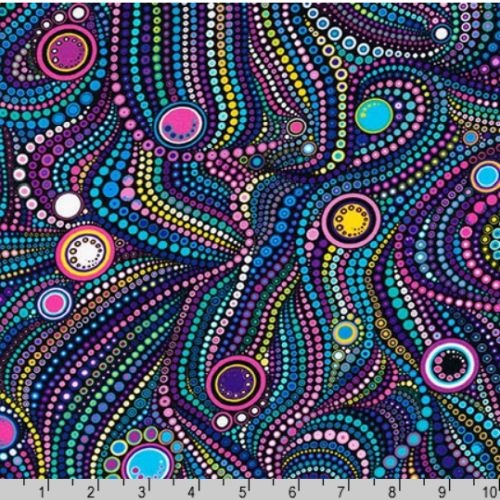 Effervescence Wide Dots Mardi Gras