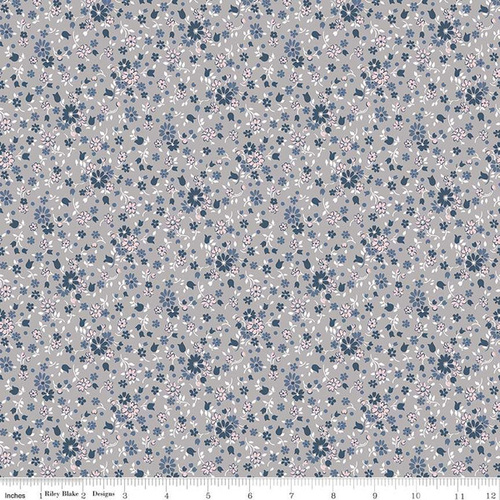 Majestic Flower Grey