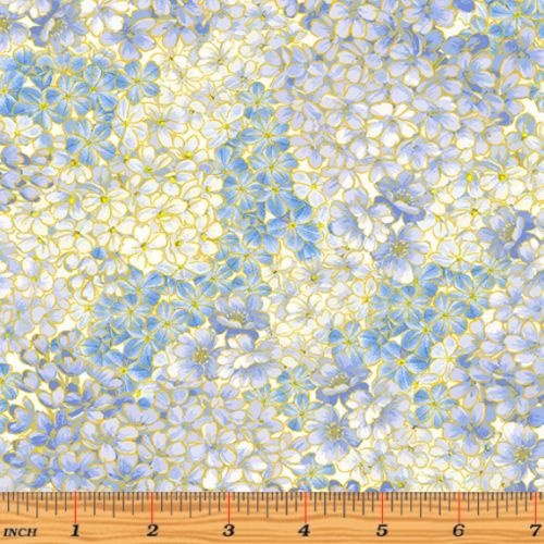 Blue Symphony Blossoms Light Blue