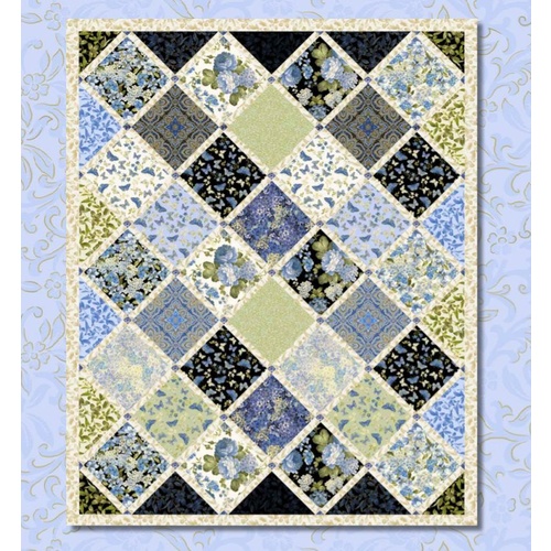 Blue Symphony Quilt Kit