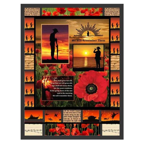 Remembering ANZAC Quilt Kit