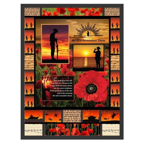 Remembering ANZAC Quilt Kit