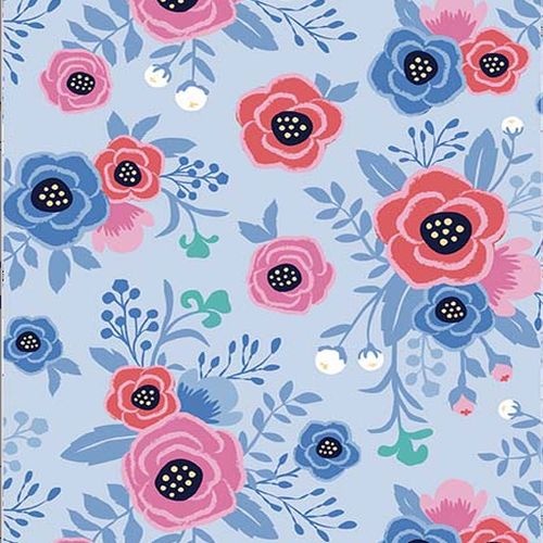 My Unicorn Floral Periwinkle