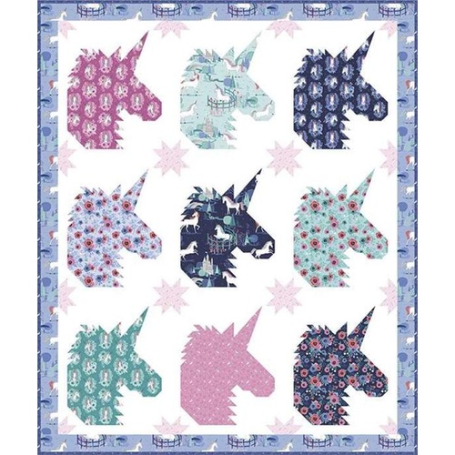 My Unicorn Team Quilt Kit