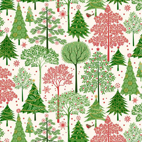 Silent Night Christmas Trees