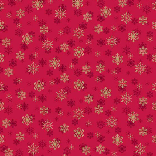 Silent Night Christmas Snowflakes
